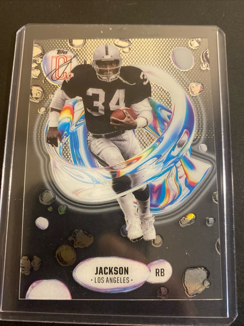 Topps 2024 Signature Class Bo Jackson Fluidity Insert‎ #F-18 Los Angeles Raiders